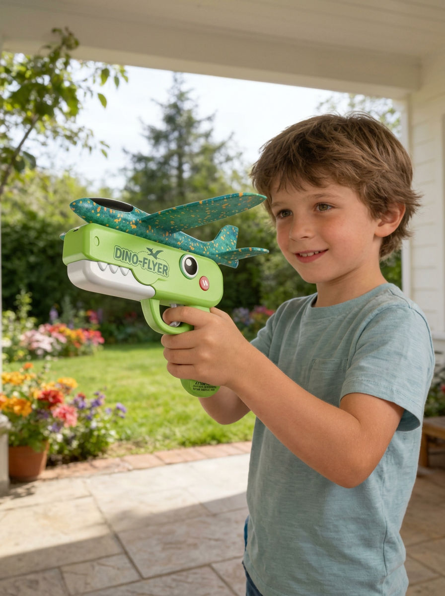 Pistolet Lanceur d'Avion en Mousse