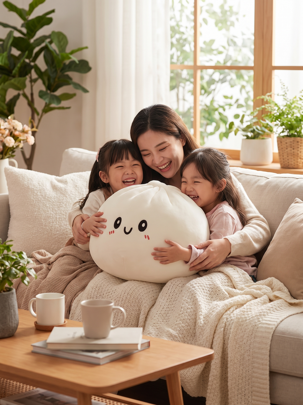 Peluche Dumpling Géante